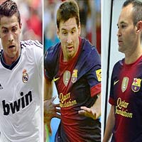 Bóng đá - Cầu thủ số 1 châu Âu: CR7, M10 hay Ini?