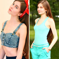 Người mẫu - Hoa hậu - Xuống phố với tín đồ "nghiện" màu xanh