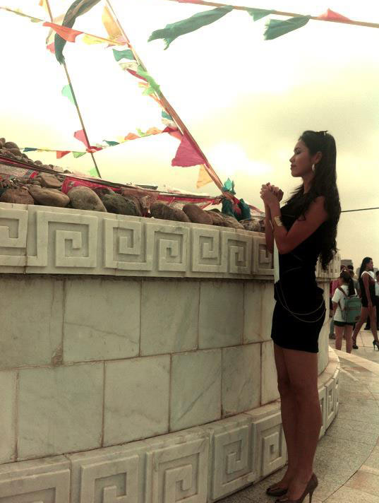 Hoàng My nhảy tưng bừng tại Miss World - 5