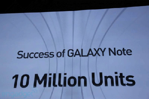 Galaxy Note đạt 10 triệu chiếc: Samsung mừng ra mặt - 1