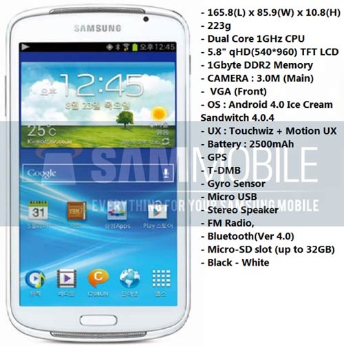 Galaxy Player chạy Android 4.0 sắp ra mắt - 1
