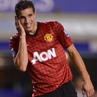 Bóng đá - Video: Van Persie ngày đầu khoác áo MU