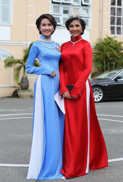 Ngọc Hân lần đầu xuất hiện ở Hoa hậu VN - 3