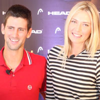 Thể thao - Sharapova "hạ gục" Djokovic