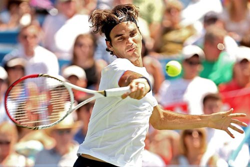 Federer VĐ Cincinnati: Nole sập bẫy - 1