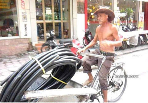 40 năm cởi trần đạp xích lô “ngoáy” - 3