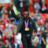 Bóng đá - Usain Bolt tới Old Trafford cổ vũ MU