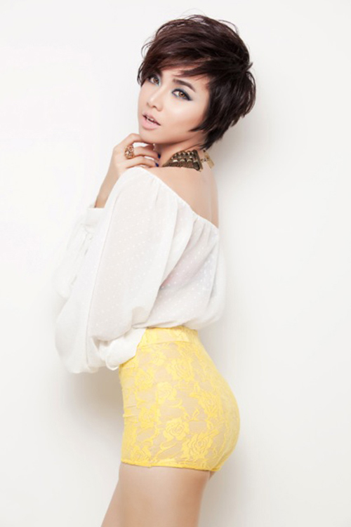 Đinh Ngọc Diệp tiết lộ bí mật của tóc - 3