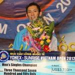 Thể thao - Tiến Minh bảo vệ thành công chức VĐ giải Việt Nam mở rộng