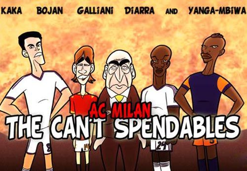 Biếm họa: Milan và biệt đội đánh thuê - 1