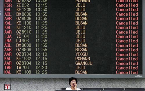 Chùm ảnh bão Bolaven tàn phá Hàn Quốc - 6