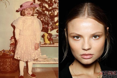 Những siêu mẫu xinh đẹp từ "trứng nước" - 3