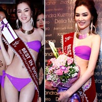 Ngọc Oanh đoạt giải Siêu mẫu áo tắm