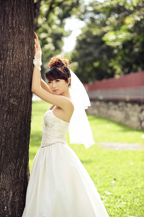 Thiếu nữ Hà Nội rạng rỡ làm cô dâu - 15