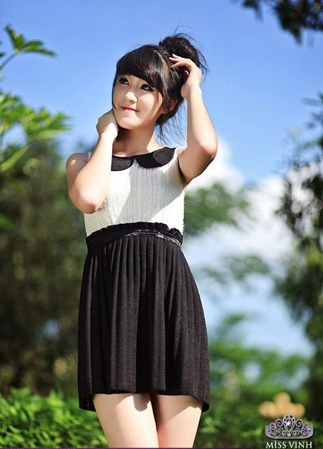 Thiếu nữ Vinh khoe vẻ đẹp căng tràn - 9