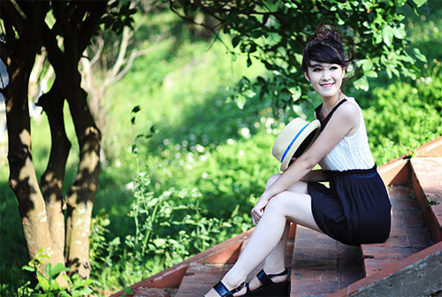 Thiếu nữ Vinh khoe vẻ đẹp căng tràn - 11