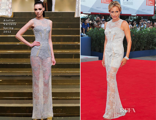 Mỹ nhân gợi tình với đầm ren tại Venice - 5