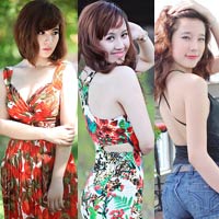 Bạn trẻ - Cuộc sống - Thiếu nữ Vinh khoe vẻ đẹp căng tràn