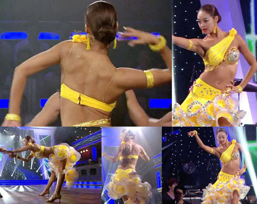 Choi Yeo Jin lại gây nóng mắt vì mặc hở - 6