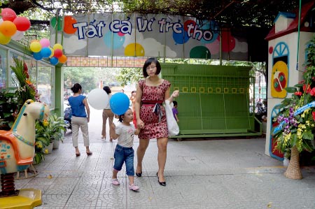 Khoảnh khắc của bé ngày tựu trường - 3