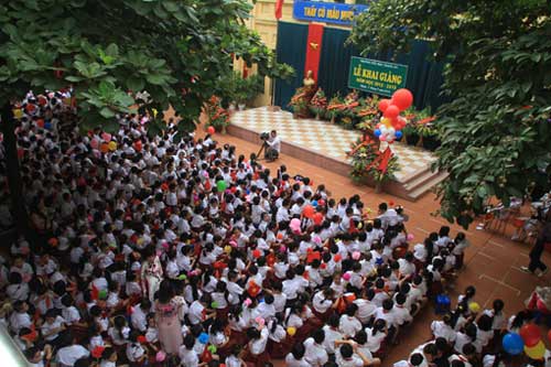 Ngày đầu đi học của "chú lính chì" Thiện Nhân - 5