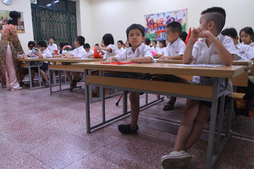 Ngày đầu đi học của "chú lính chì" Thiện Nhân - 7