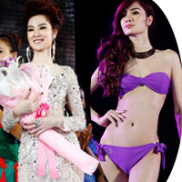 Ngọc Oanh đoạt giải 3 Siêu mẫu Quốc tế
