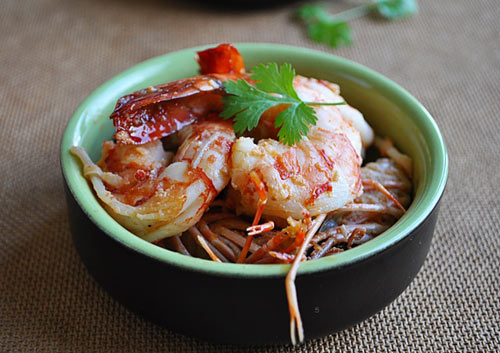 Tôm om riềng thơm ngon đưa cơm - 11