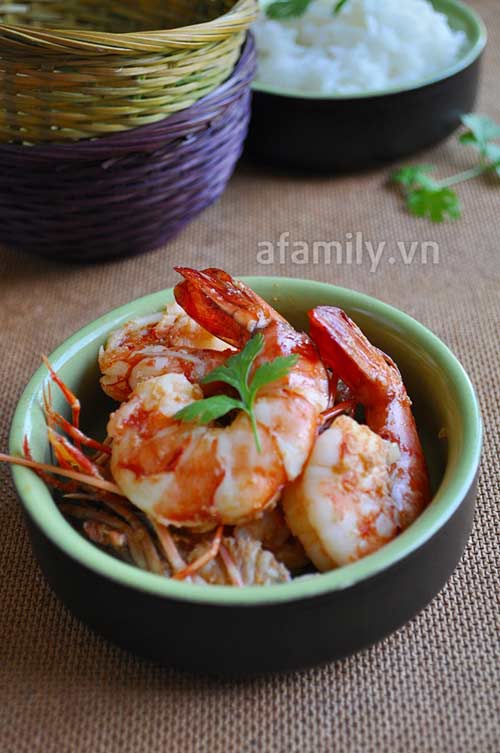 Tôm om riềng thơm ngon đưa cơm - 12