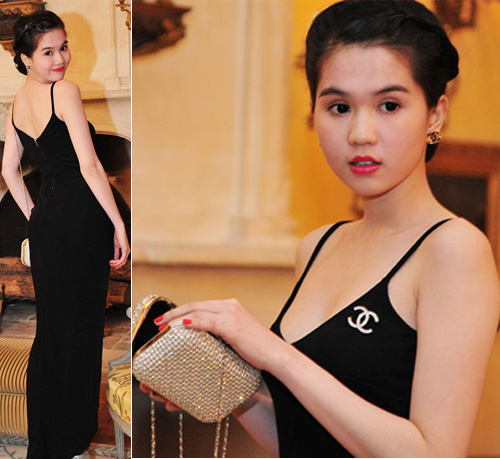 Người đẹp buông hờ thềm ngực với váy dây - 10