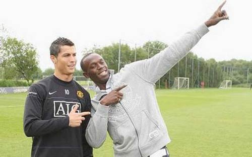 Usain Bolt ủng hộ CR7 giành QBV - 2