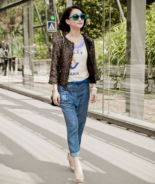 Mix đồ sành điệu cho nữ công sở thời @ - 3