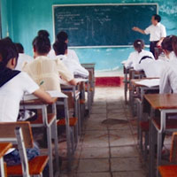 Giáo dục - du học - Trường thiếu vắng học sinh