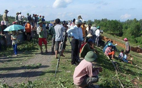 Nghệ An vỡ đập thủy lợi - 2