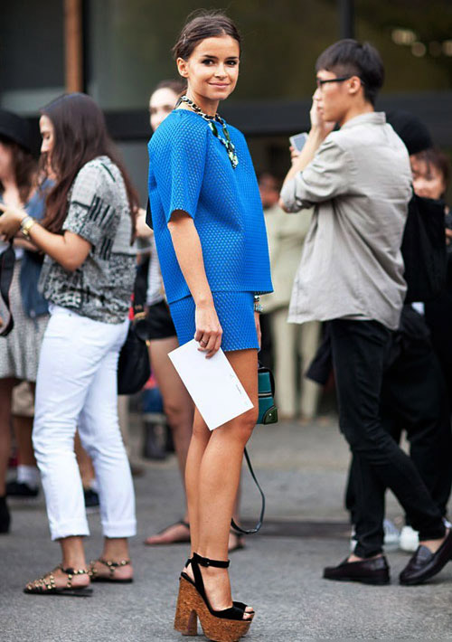 Khoảnh khắc sexy bên lề New York FW - 13