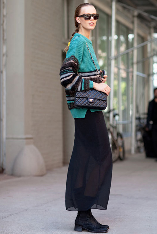 Khoảnh khắc sexy bên lề New York FW - 9