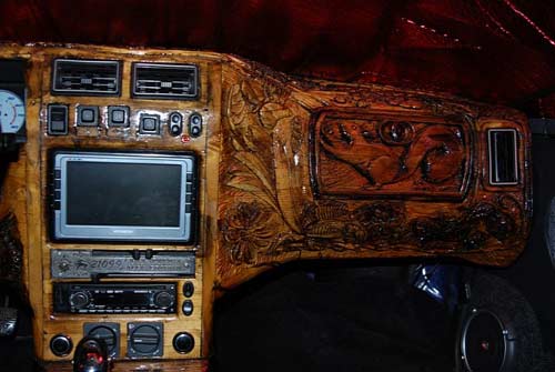 Tuyệt đỉnh nội thất ô tô từ gỗ nguyên khối - 3