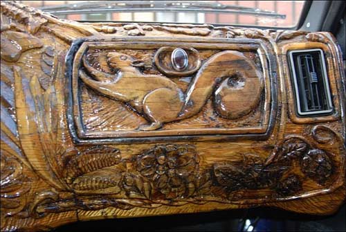 Tuyệt đỉnh nội thất ô tô từ gỗ nguyên khối - 4