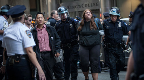 Mỹ: Bắt 200 người biểu tình Chiếm phố Wall - 2