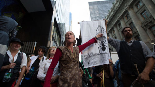 Mỹ: Bắt 200 người biểu tình Chiếm phố Wall - 3