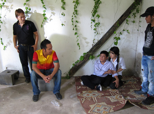 Đình Hiếu táo bạo diễn cảnh cưỡng hiếp - 3