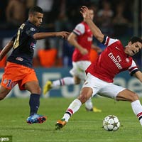 Bóng đá - Montpellier - Arsenal: Podolski lại nổ súng