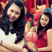 Bạn trẻ - Cuộc sống - Người đẹp Hạ Long dạo phố trung thu