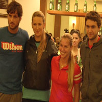 SAO quần vợt TG giao lưu với tài năng trẻ