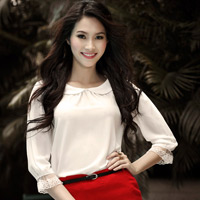 Người mẫu - Hoa hậu - Hoa hậu Thu Thảo sành điệu, thanh lịch