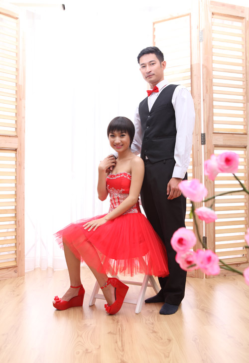 Huy Khánh bị ép duyên trong phim mới - 4