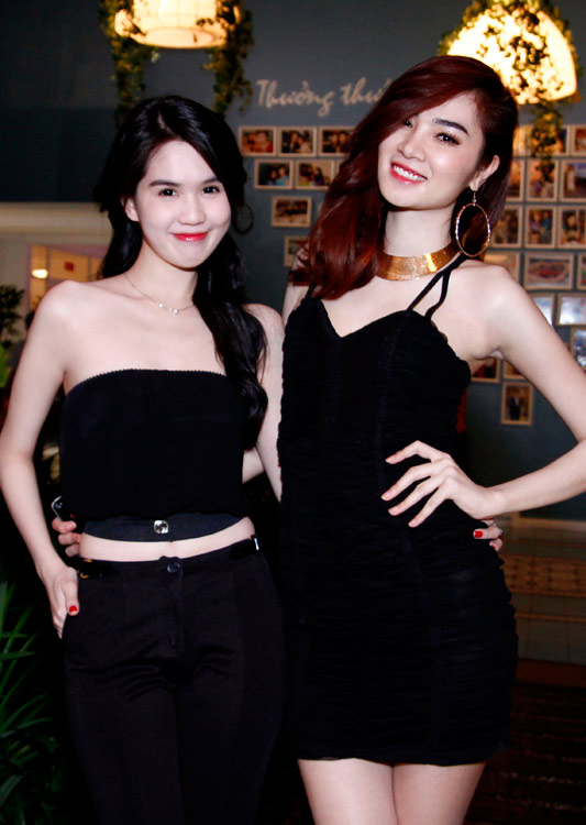 Ngọc Oanh đọ da trắng cùng Ngọc Trinh - 3