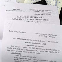 Giáo dục - du học - Lạm thu: Hội phụ huynh không thể “vô can”