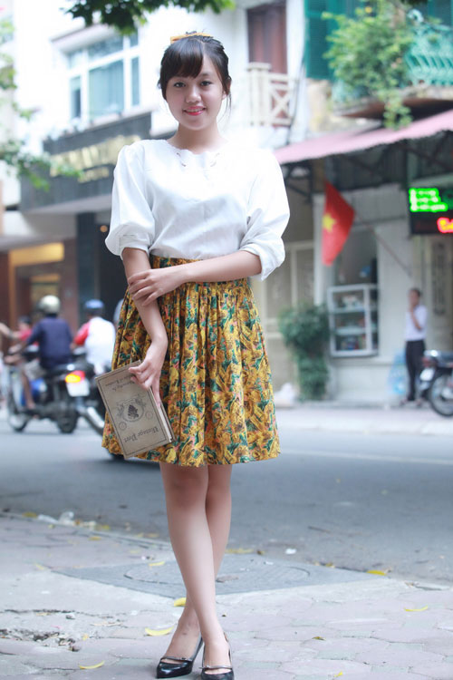 Mặc sơ mi trắng đón mùa Thu hiền - 4