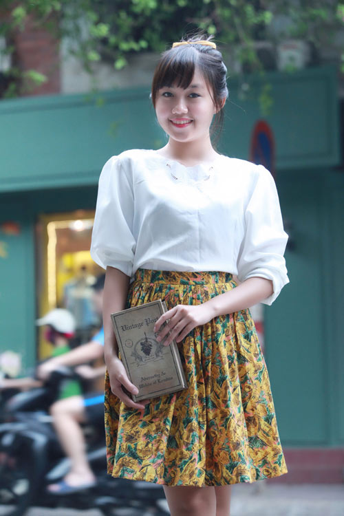 Mặc sơ mi trắng đón mùa Thu hiền - 6